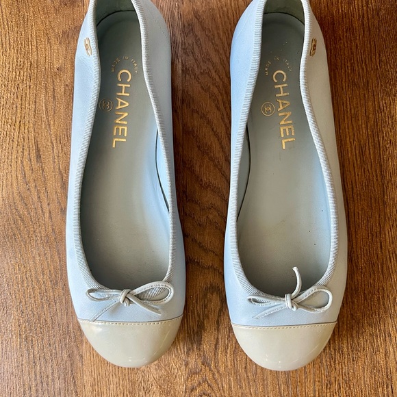 Chanel Blue Flats - Picture 6 of 6